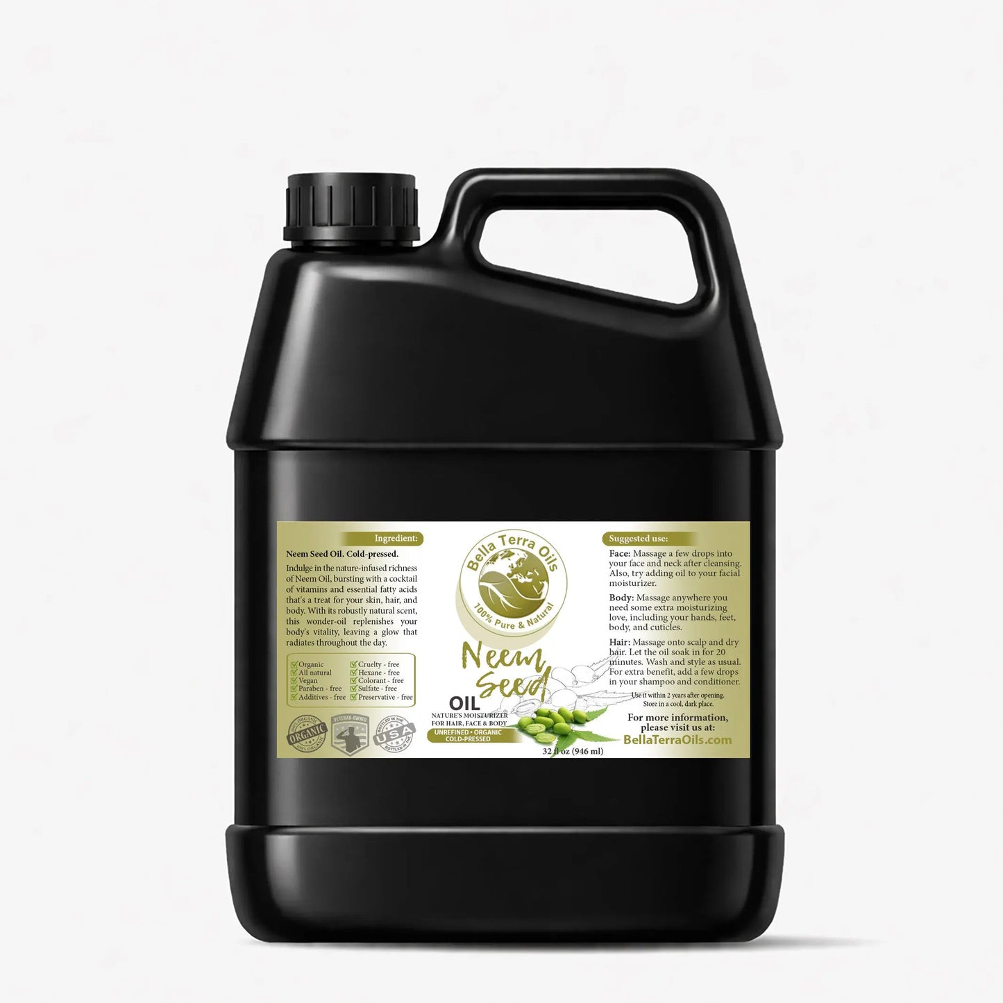 Natural Neem Seed Oil - Wholesale