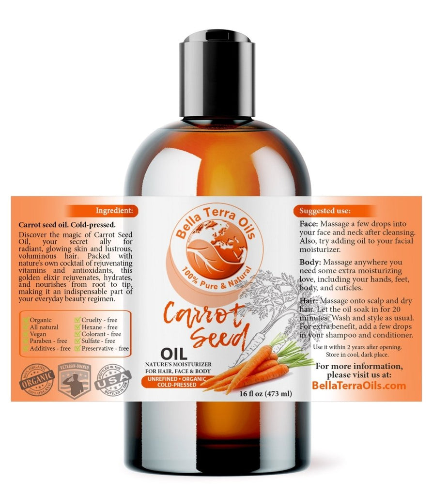 Carrot Seed Oil - Bella Terra Oils