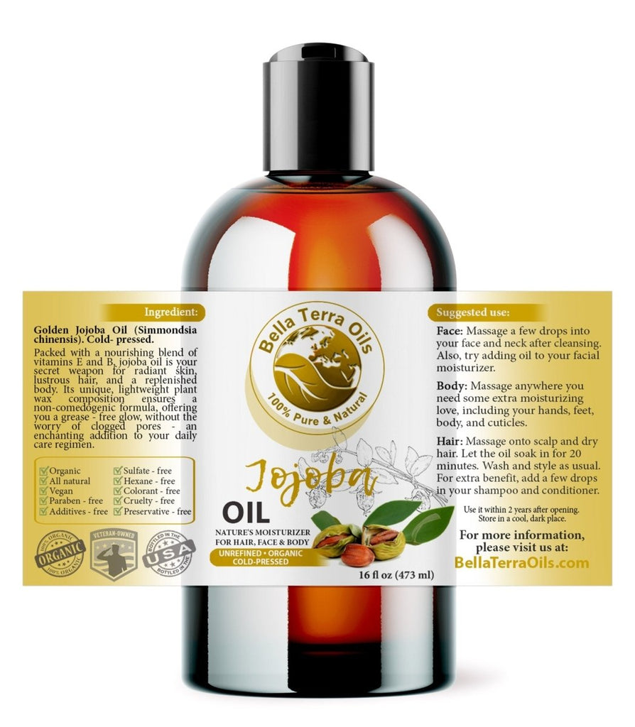 Jojoba Oil - Bella Terra Oils