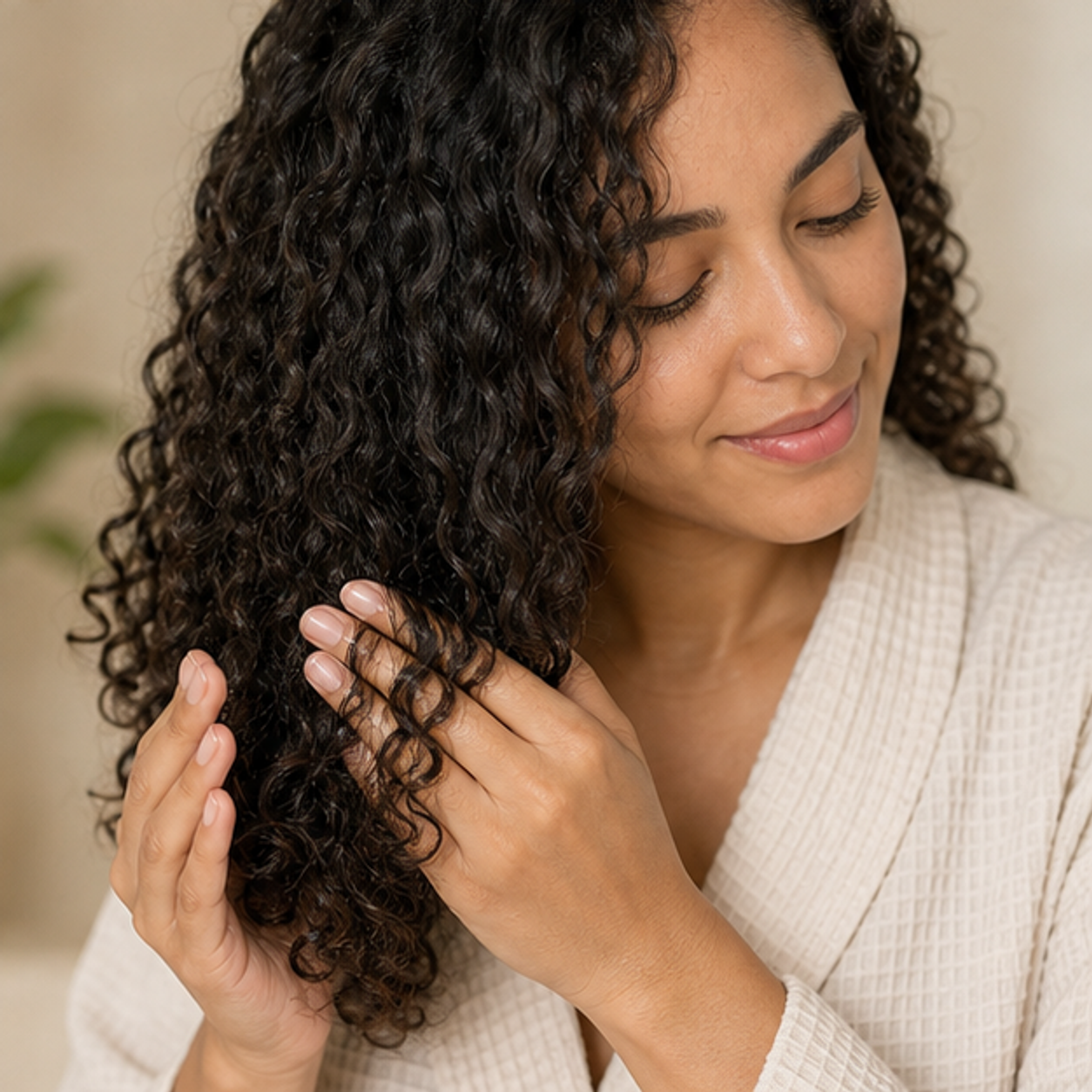 Fractionated Coconut Oil hair · 1–2 drops ritual
