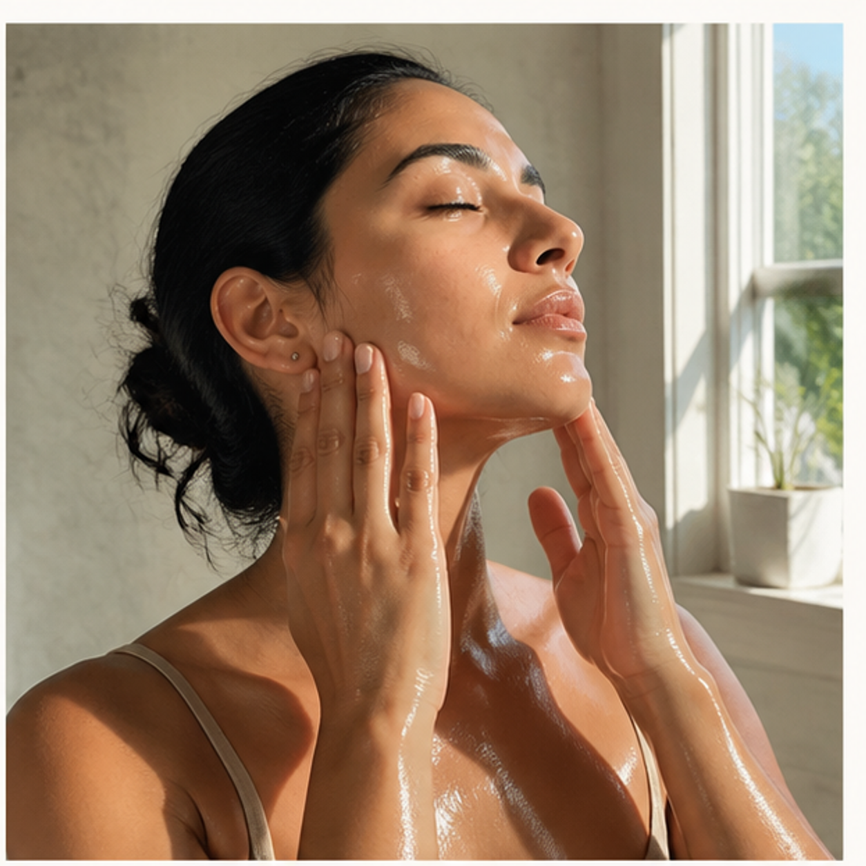 Moringa Oil face · 2–3 drops ritual