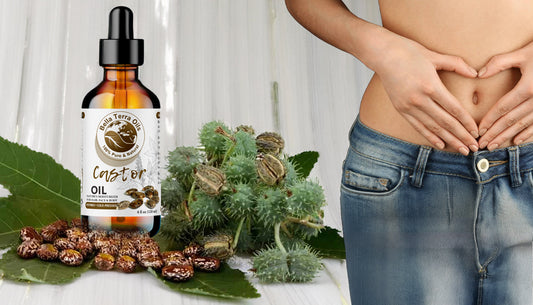 How to Apply Castor Oil Around the Belly Button