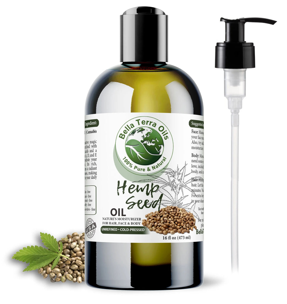 Hemp Seed Oil - Bella Terra Oils