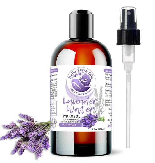 Lavender Water Hydrosol - Bella Terra Oils