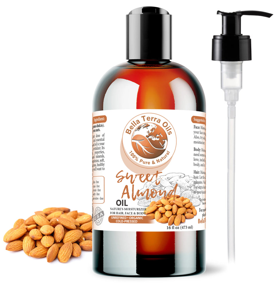 Sweet Almond Oil - Bella Terra Oils