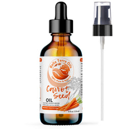4 oz Carrot Seed Oil packaging