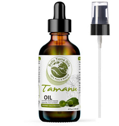 4 oz Tamanu Oil packaging
