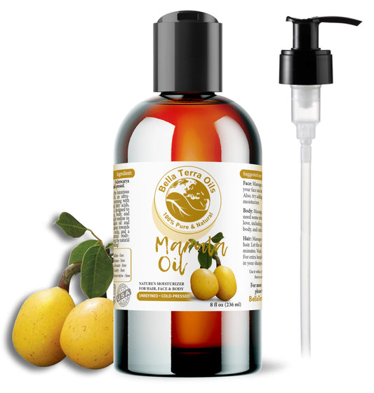 Marula Oil: Cold-Pressed, Pure, Luxurious for Skin, Hair, and Beauty Care - Bella Terra Oils