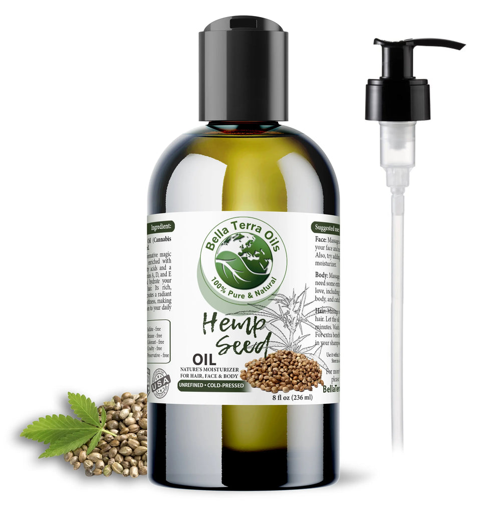 Hemp Seed Oil - Bella Terra Oils