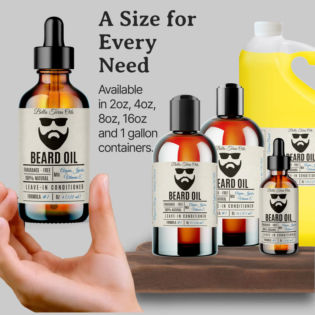 Bulk Wholesale Beard Oil Gallon - Bella Terra Oils