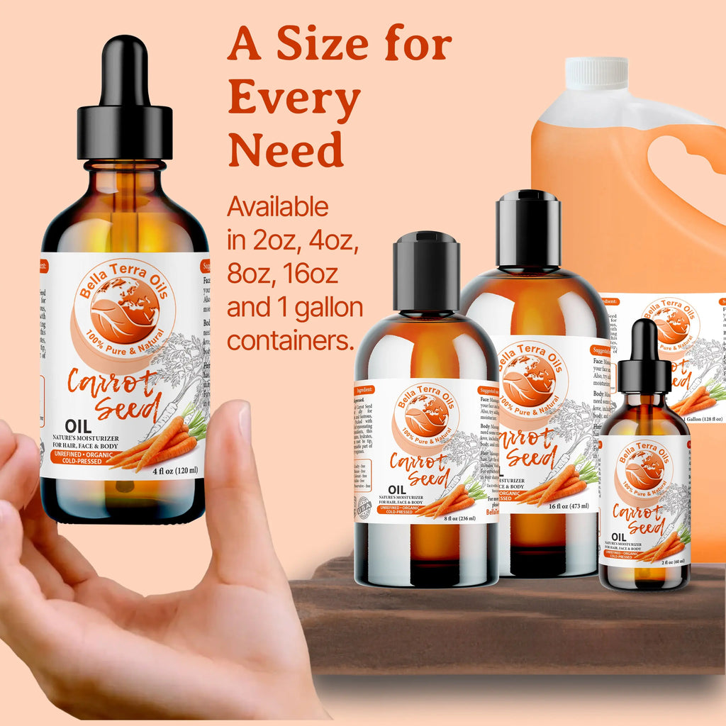Bulk Wholesale Carrot Seed Oil Gallon - Bella Terra Oils