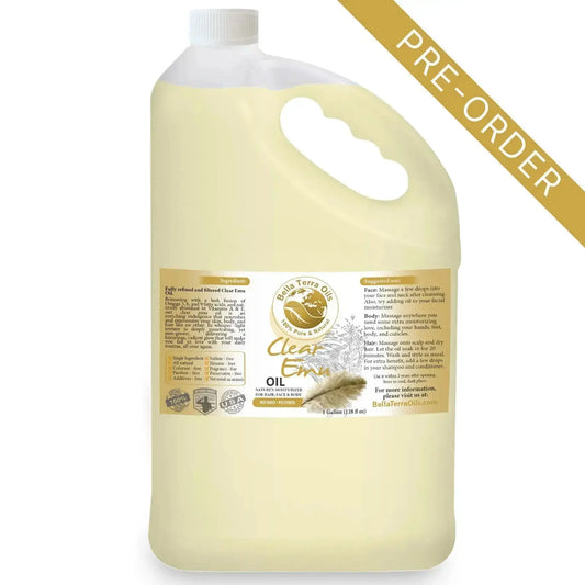 Clear Emu Oil Gallon - 128oz