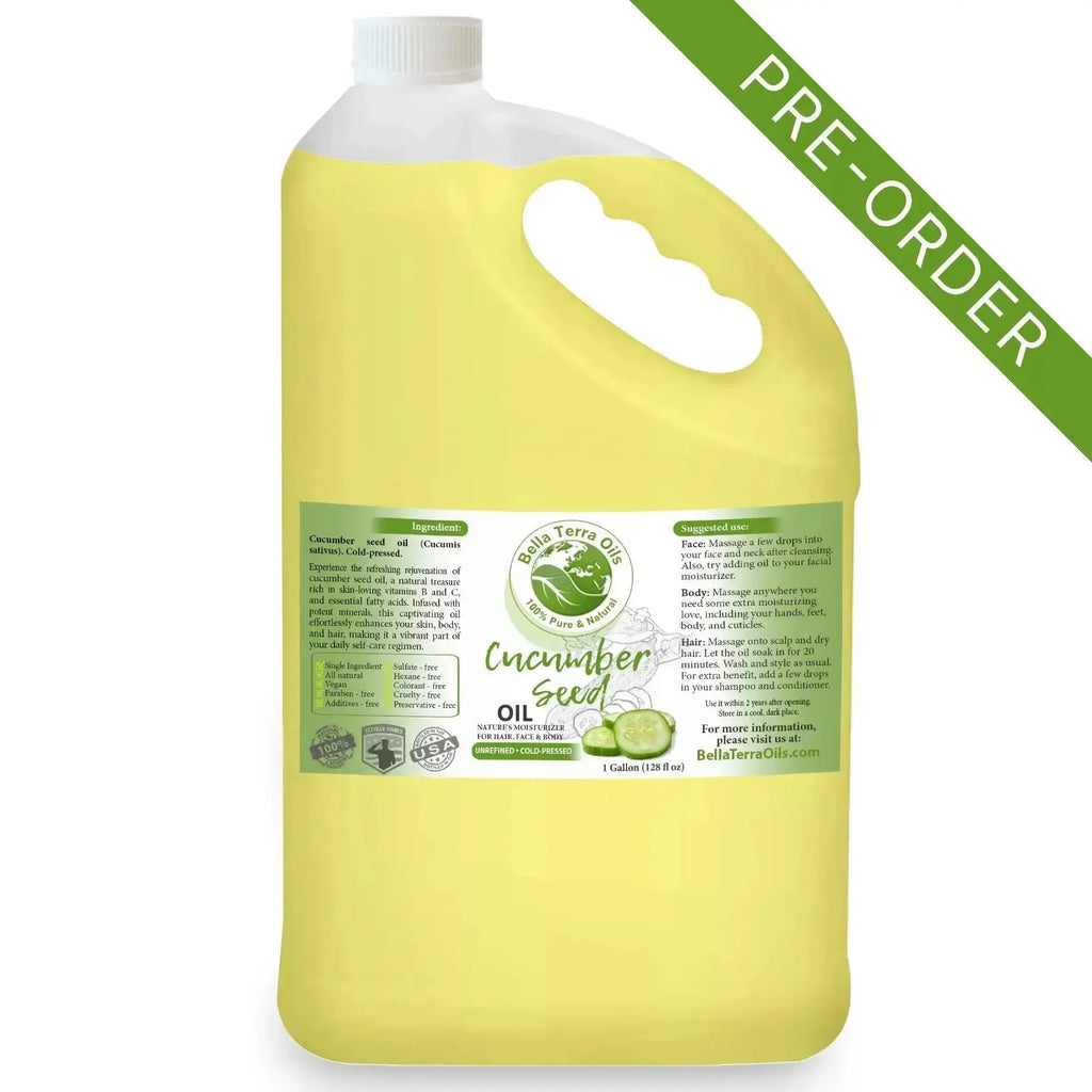 Cucumber Seed Oil Gallon - 128oz