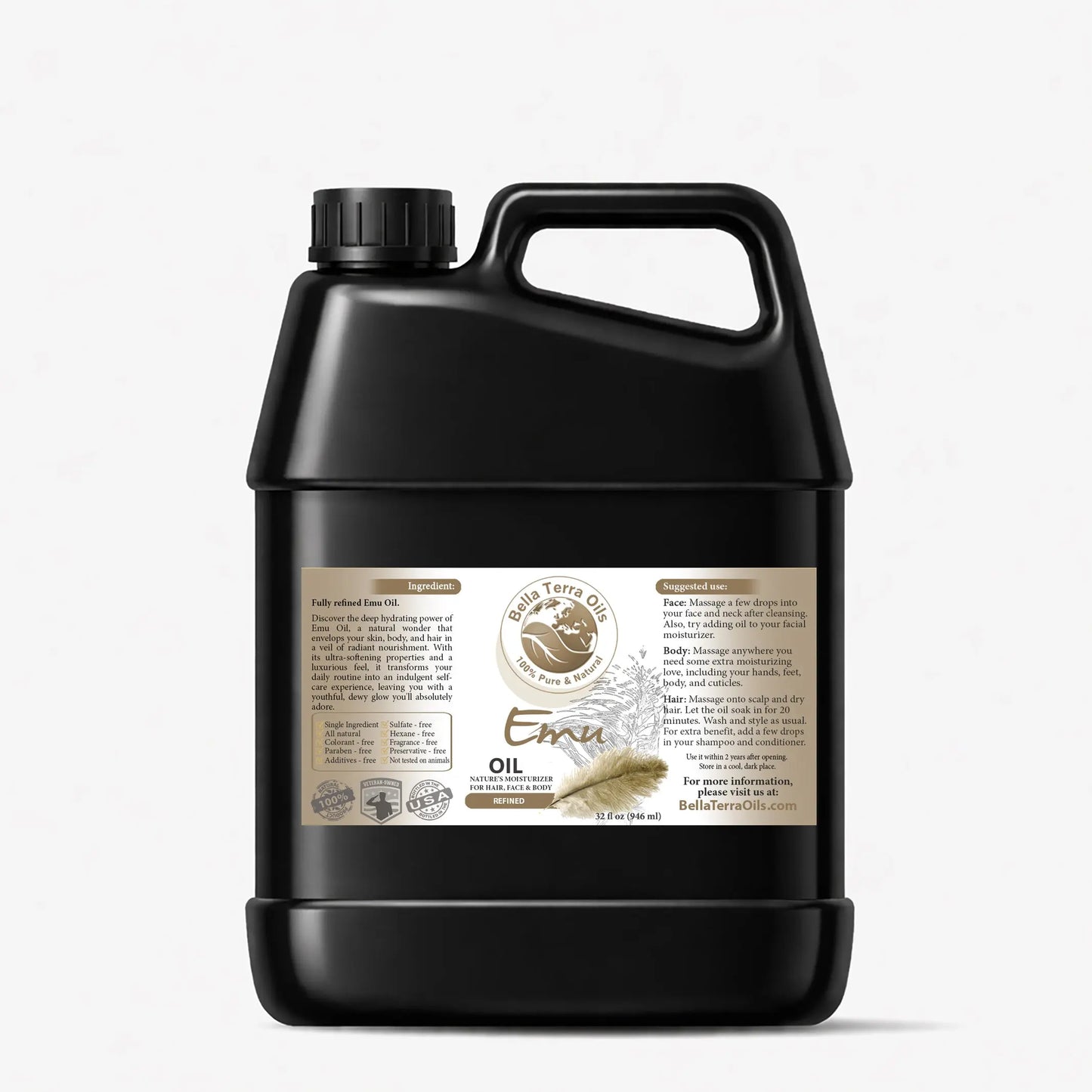 Emu Oil Gallon - 128oz