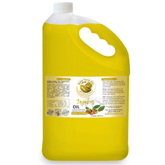 Gallon without Pump Golden Jojoba Oil packaging