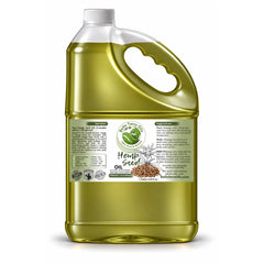 Gallon without Pump Hemp Seed Oil packaging