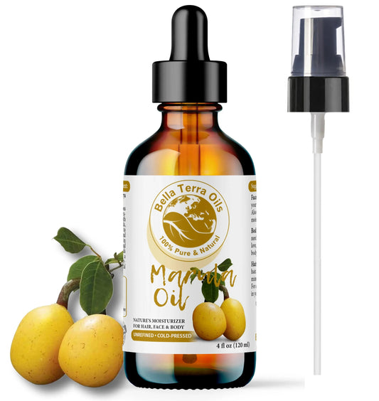 Marula Oil: Cold-Pressed, Pure, Luxurious for Skin, Hair, and Beauty Care - Bella Terra Oils