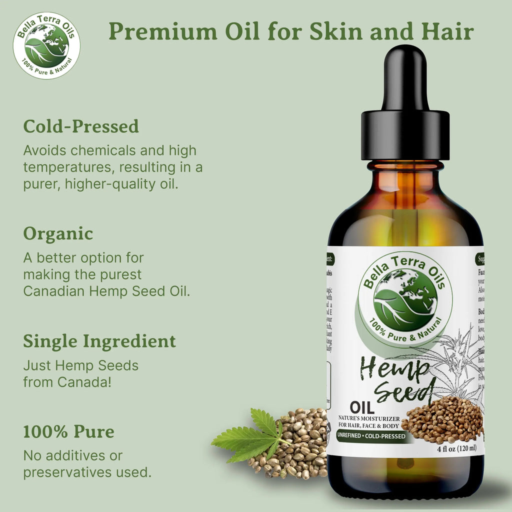 Bulk Wholesale Hemp Seed Oil Gallon - Bella Terra Oils