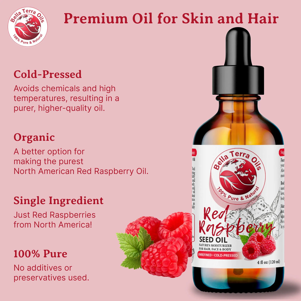 Bulk Wholesale Red Raspberry Seed Oil Gallon - Bella Terra Oils