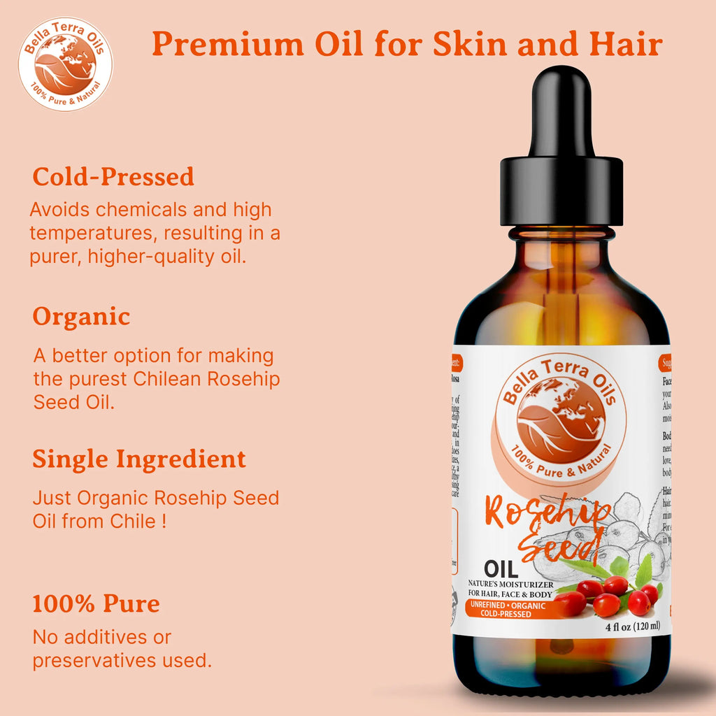 Bulk Wholesale Rosehip Seed Oil Gallon - Bella Terra Oils