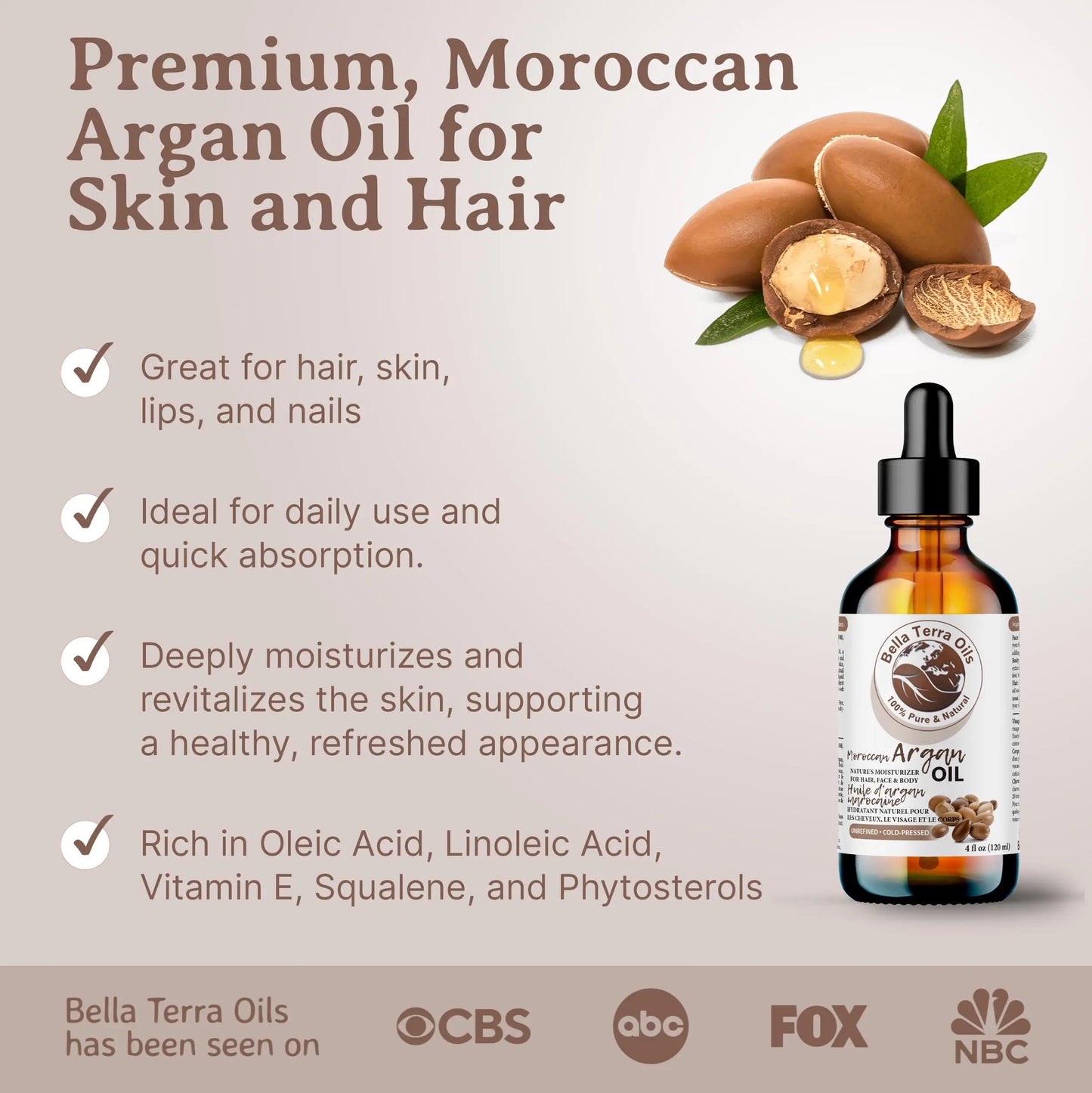 Moroccan Argan Oil Gallon - 128oz