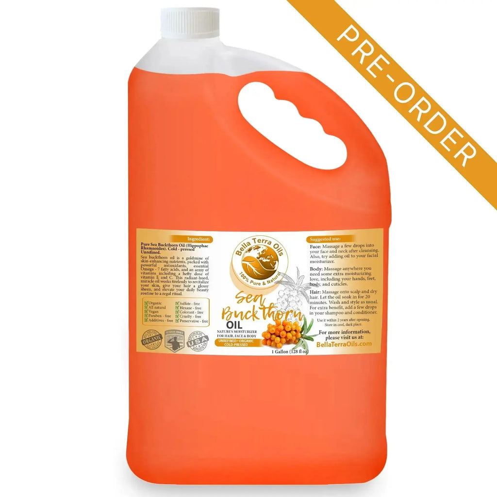 Organic Sea Buckthorn Oil Gallon - 128oz