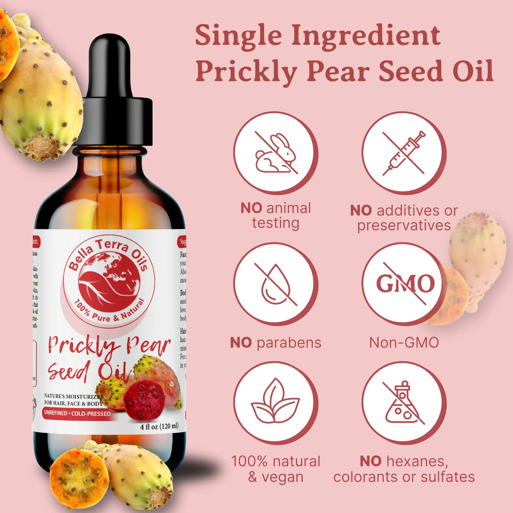 Bulk Wholesale Prickly Pear Seed Oil Gallon - Bella Terra Oils