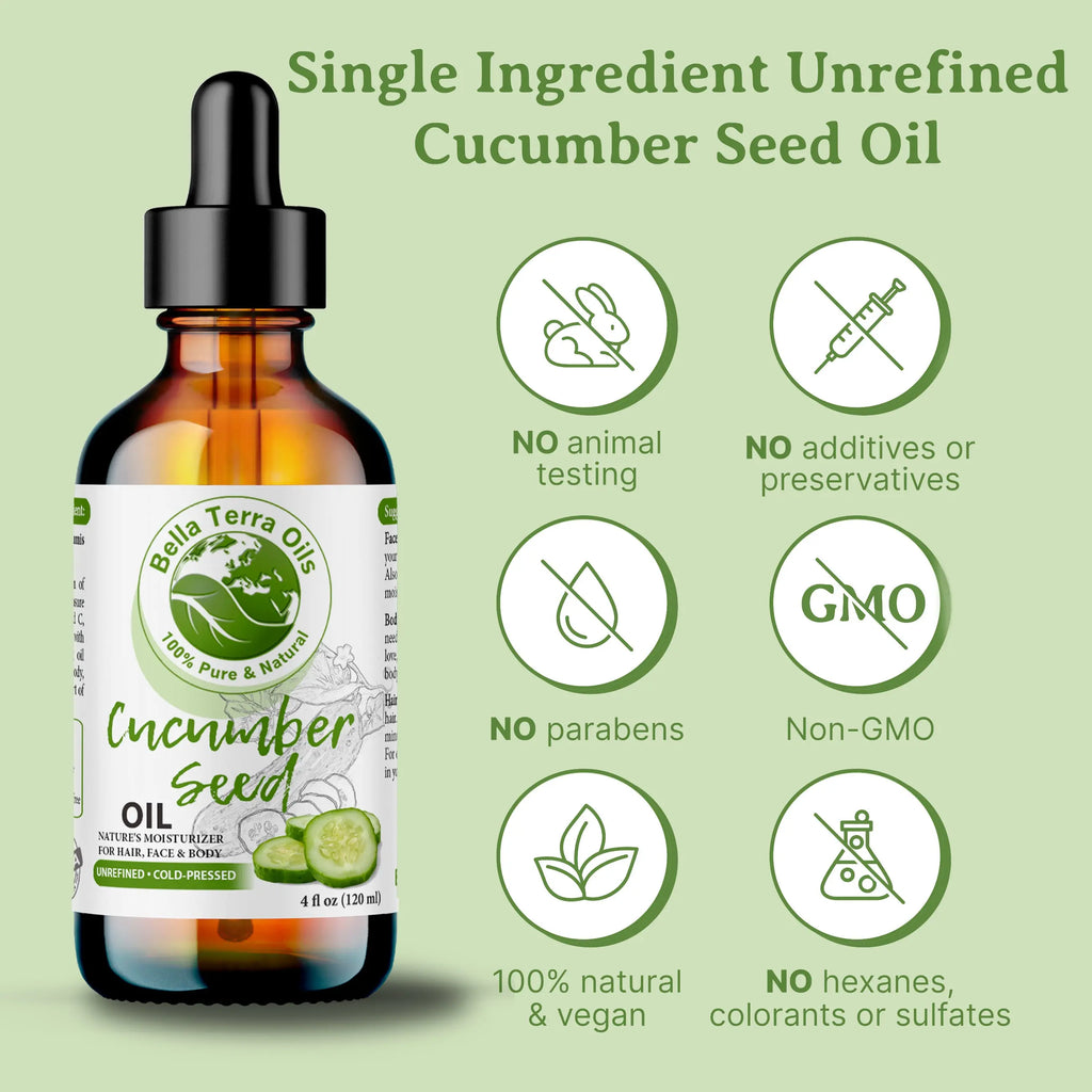 Bulk Wholesale Cucumber Seed Oil Gallon - Bella Terra Oils