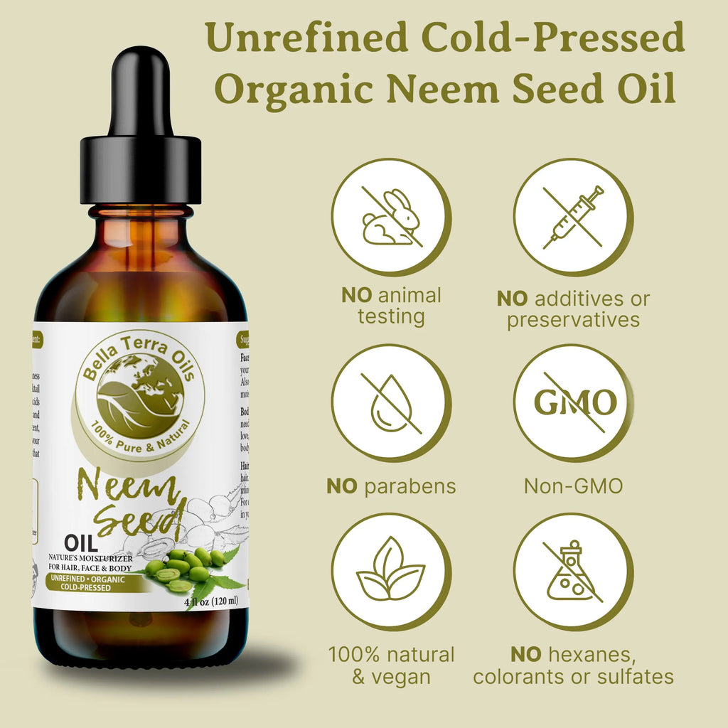 Neem Seed Oil - Bella Terra Oils