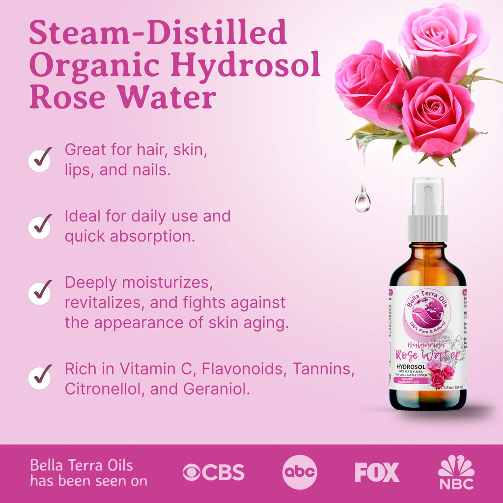 Bulk Wholesale Rose Water Gallon - Bella Terra Oils