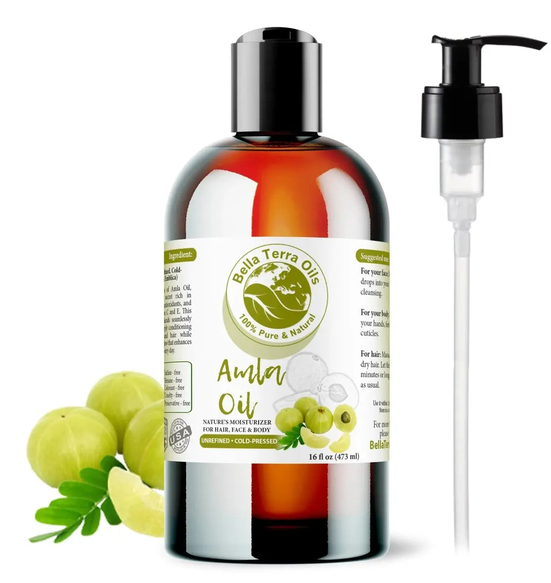 Amla Oil - Bella Terra Oils