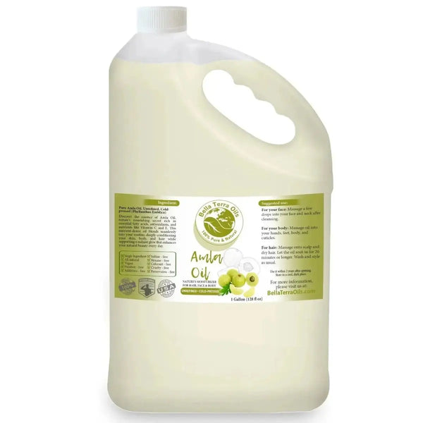 Amla Oil - Wholesale — 1 gallon (128 oz) bottle — Bella Terra Oils