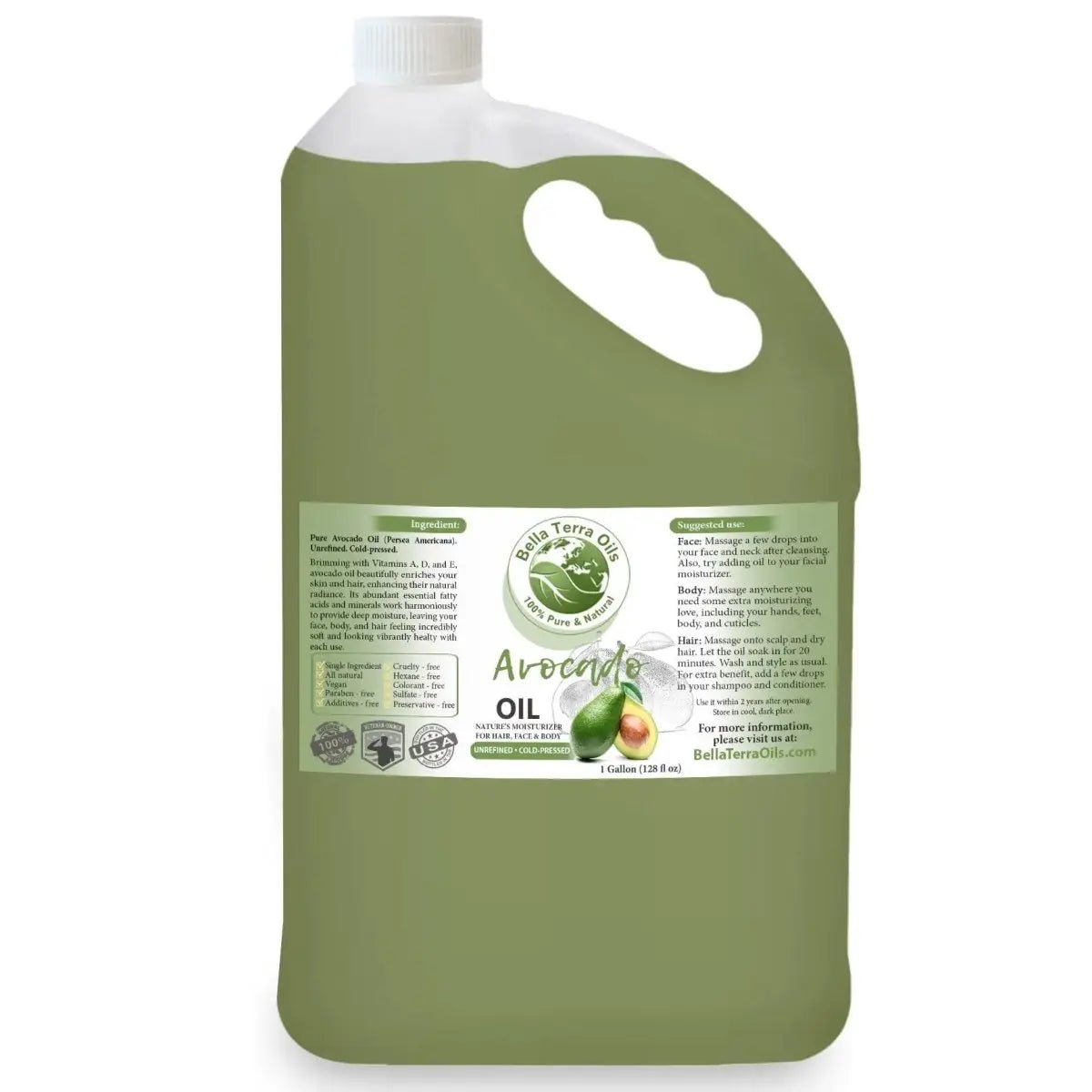 Avocado Oil - Bella Terra Oils