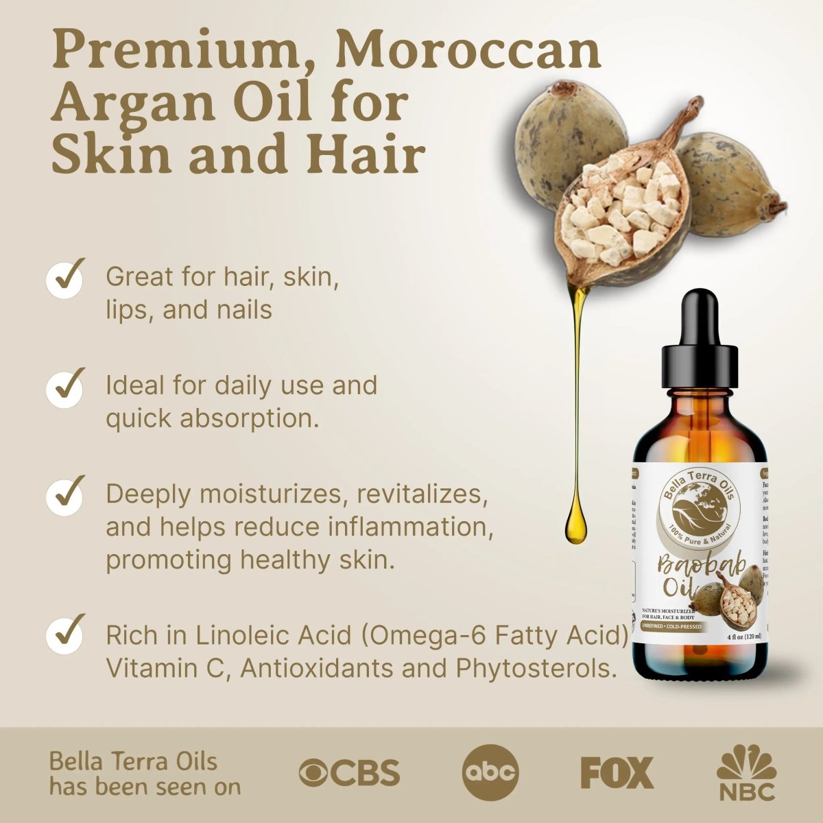 Baobab Oil - Bella Terra Oils