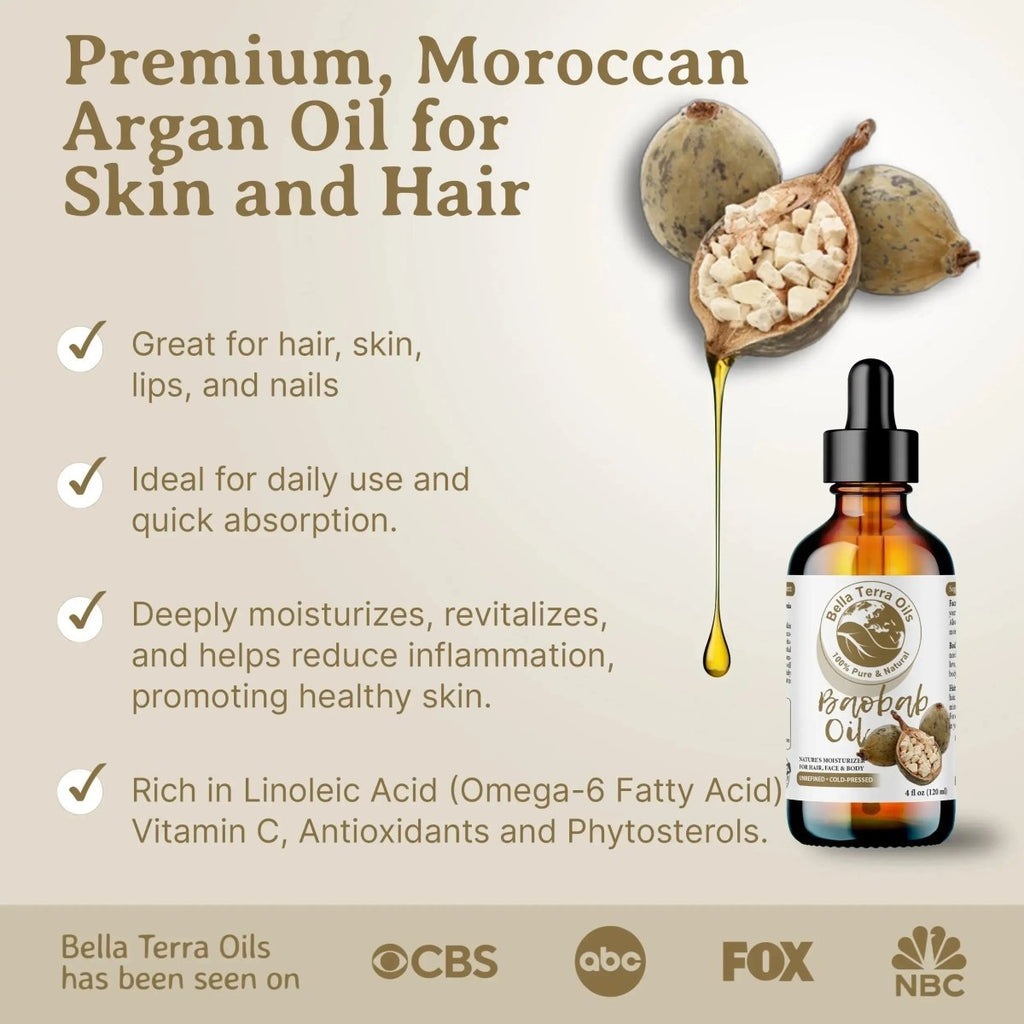 Baobab Oil Gallon - 128oz - Bella Terra Oils