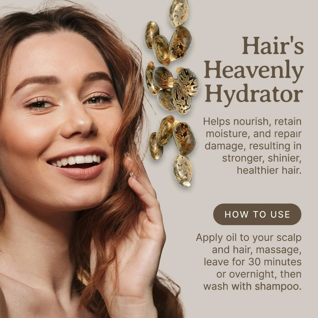 Black Castor Oil Gallon - 128oz - Bella Terra Oils