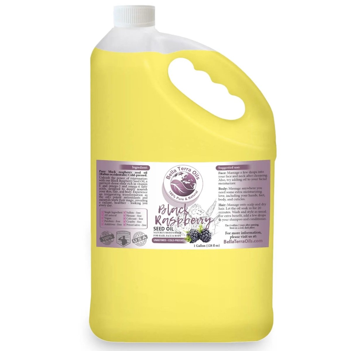 Black Raspberry Seed Oil - Bella Terra Oils