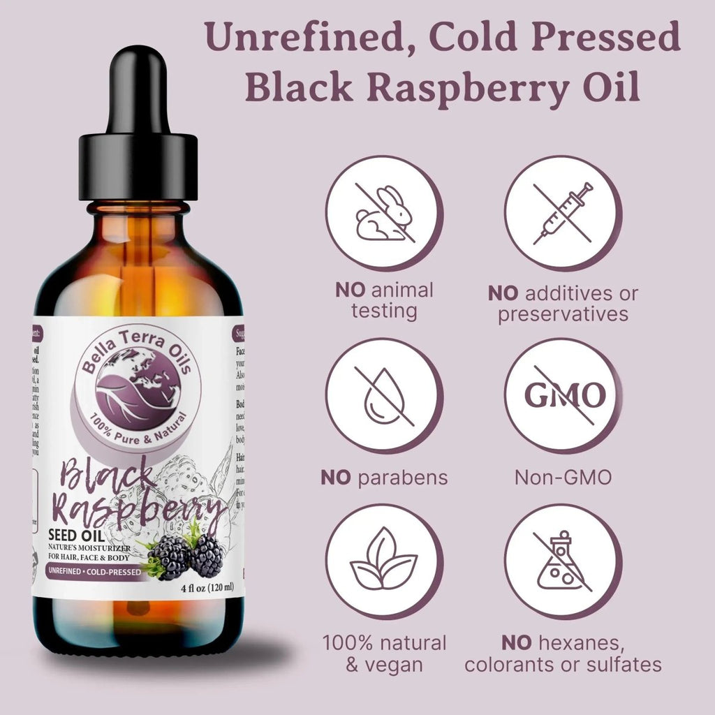 Black Raspberry Seed Oil Gallon - 128oz - Bella Terra Oils