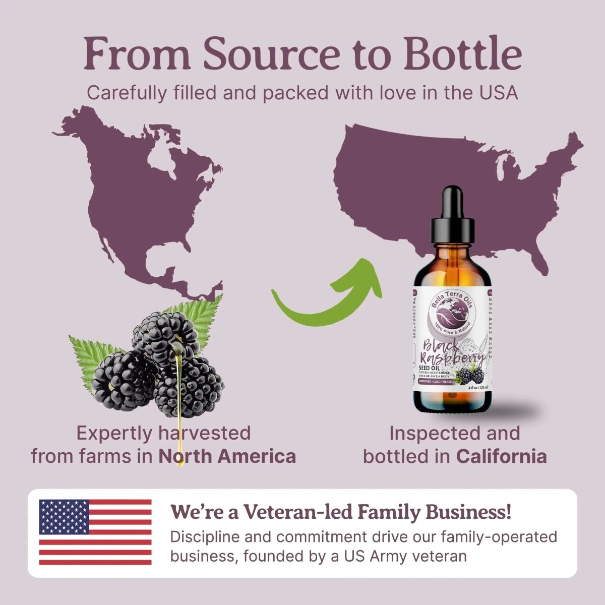 Black Raspberry Seed Oil Gallon - 128oz - Bella Terra Oils