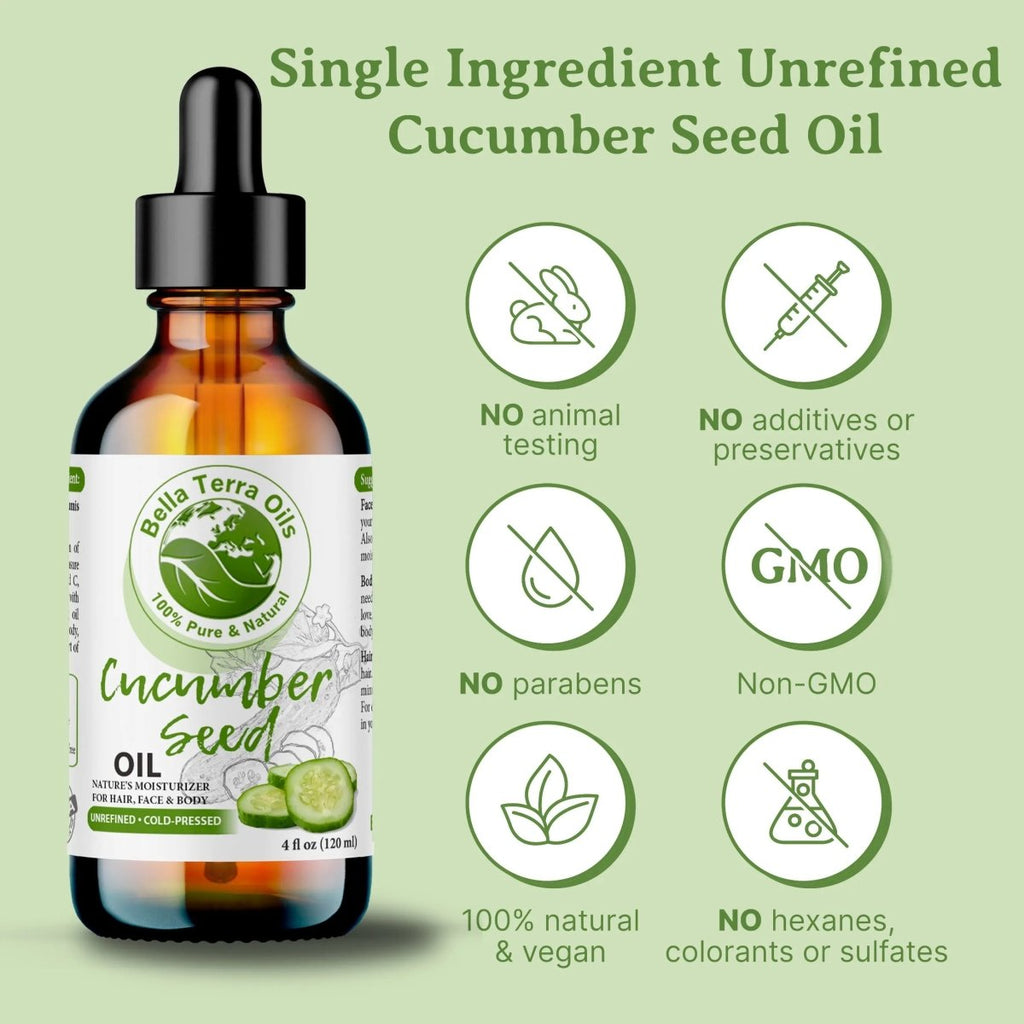 Cucumber Seed Oil - Bella Terra Oils