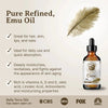 Emu Oil Gallon - 128oz - Bella Terra Oils