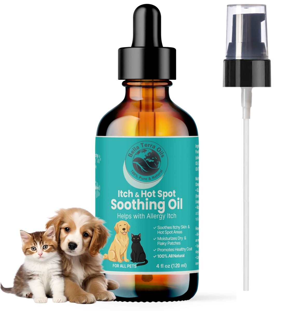 FurFirst Aid Universal Skin Soother Oil - Bella Terra Oils