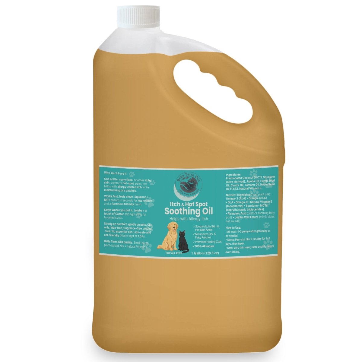 FurFirst Aid Universal Skin Soother Oil - Bella Terra Oils