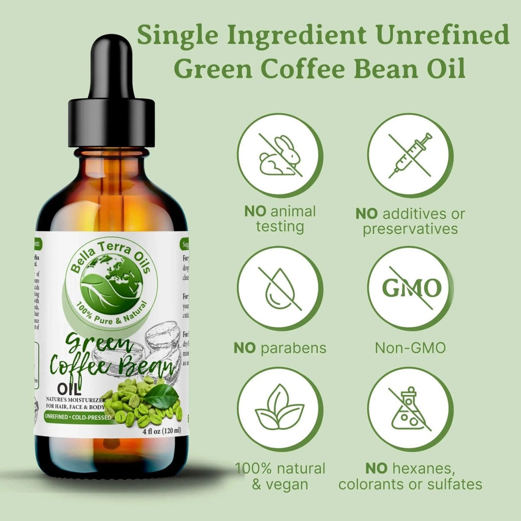 Green Coffee Bean Oil Gallon - 128oz - Bella Terra Oils