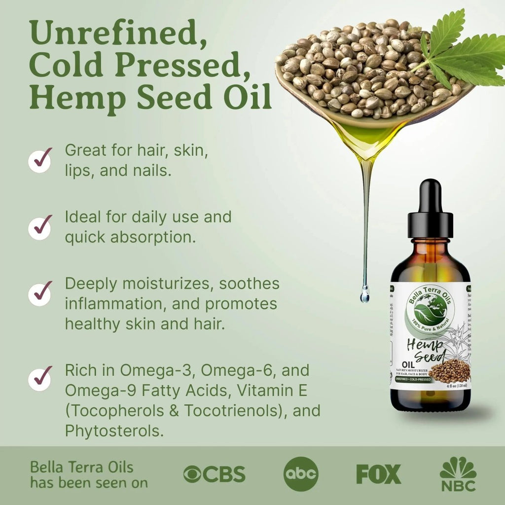 Hemp Seed Oil Gallon - 128oz - Bella Terra Oils