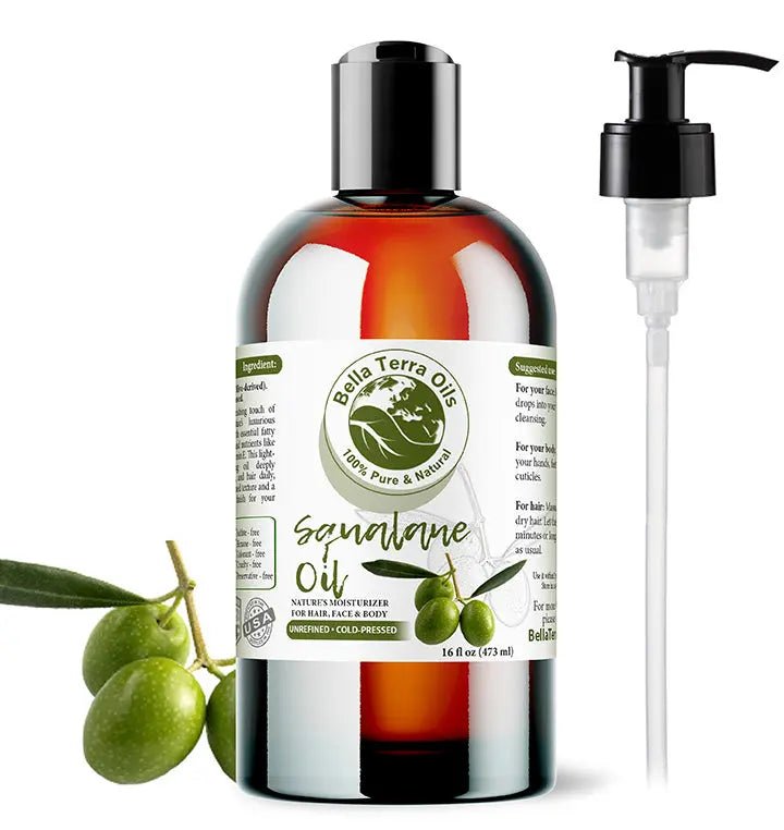 Olive Squalane Oil - Bella Terra Oils
