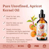 Organic Apricot Kernel Oil Gallon - 128oz - Bella Terra Oils