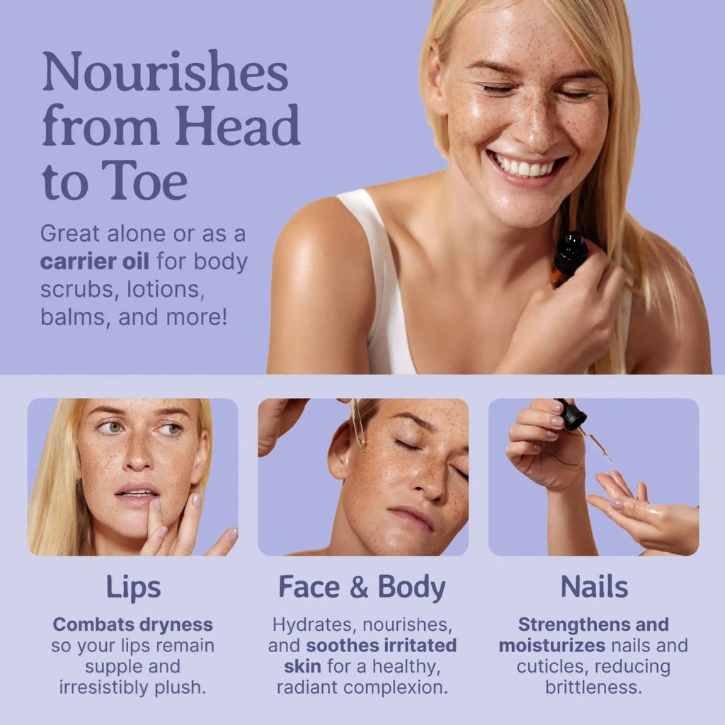 Organic Borage Seed Oil Gallon - 128oz - Bella Terra Oils