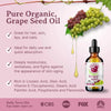 Organic Grape Seed Oil Gallon - 128oz - Bella Terra Oils