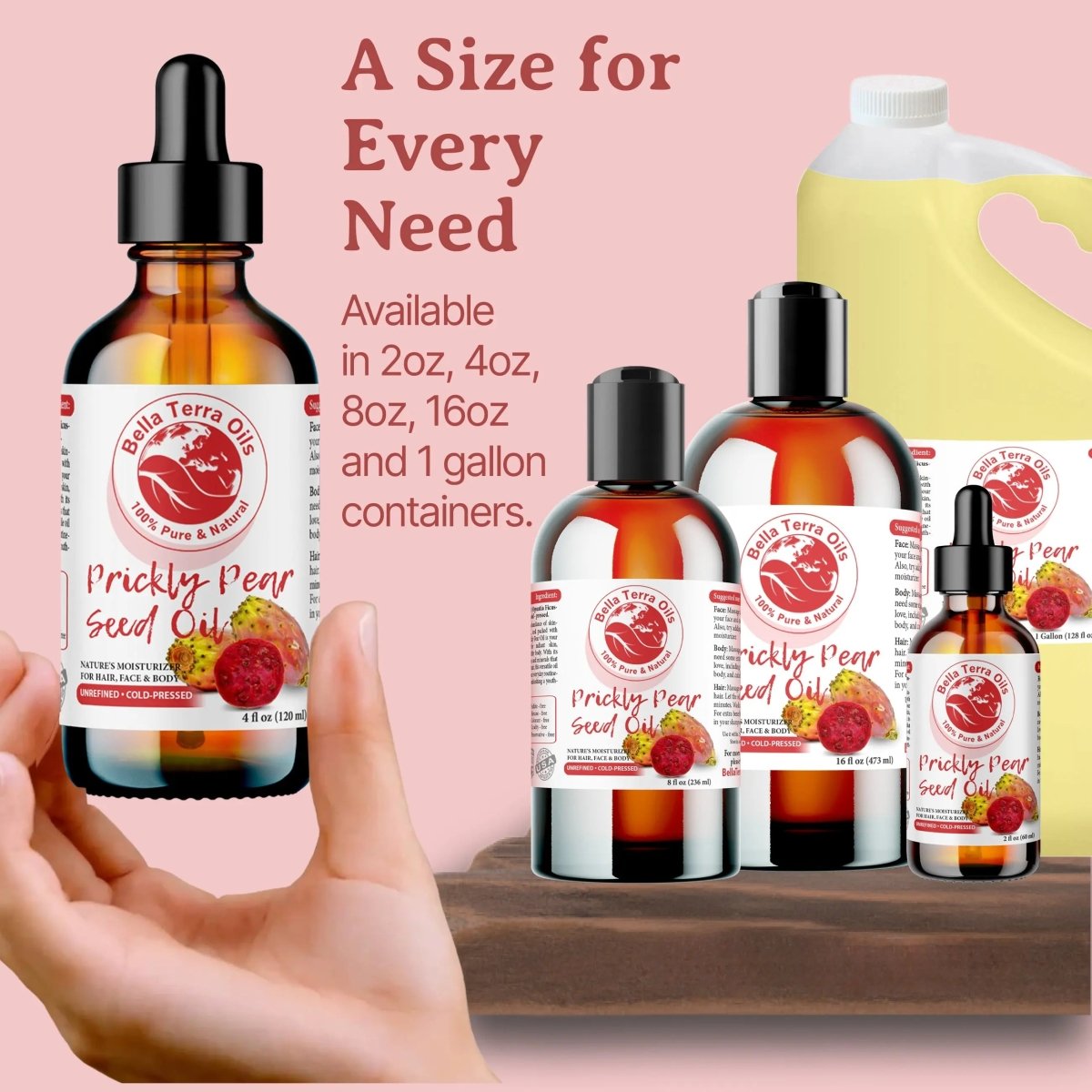 fatima's garden prickly pear seed oil Prickly Pear Oil Variety